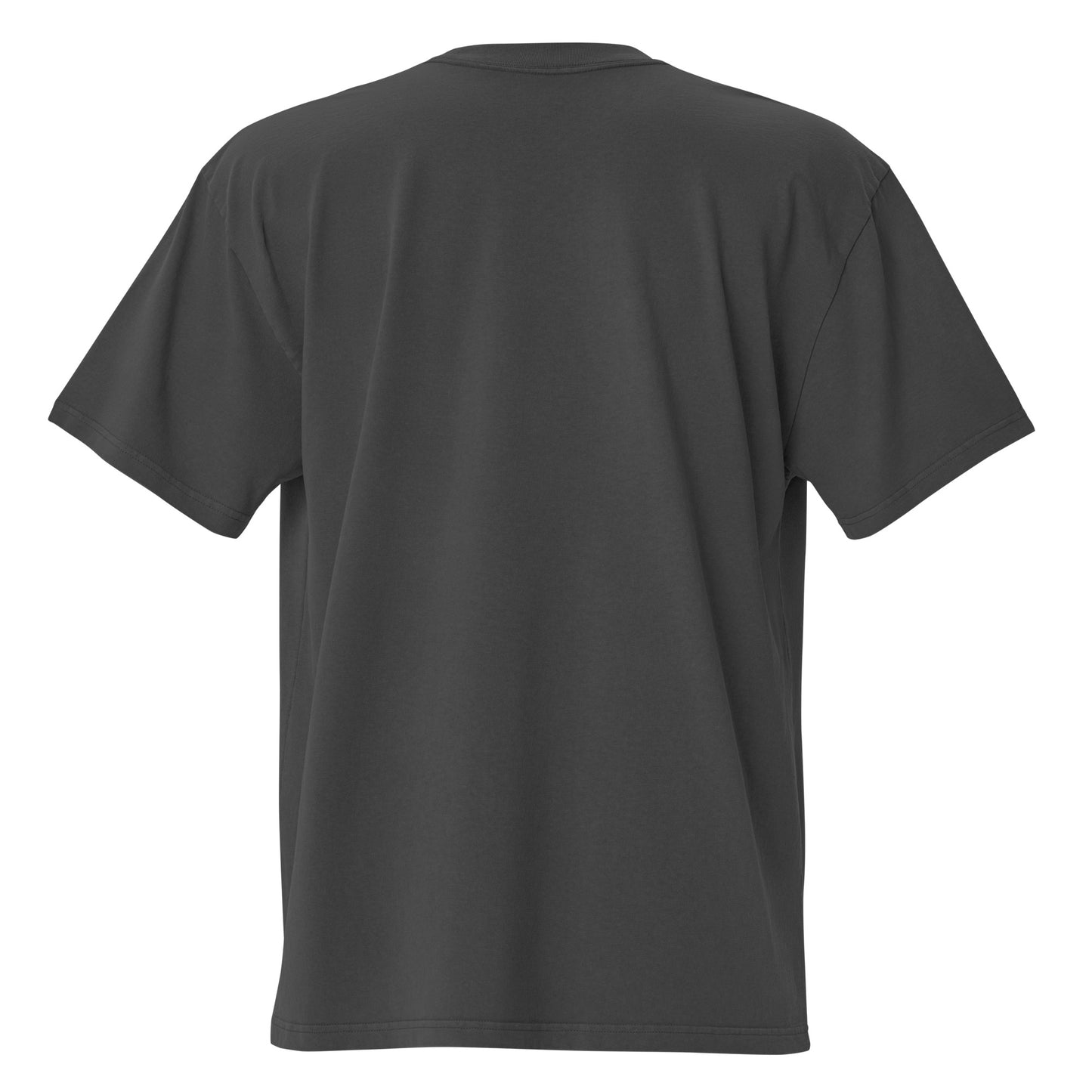 TKN Oversized T-Shirt mit verwaschenem Look Unisex (Back)