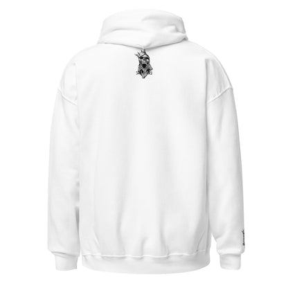 TKN Unisex-Kapuzenpullover White