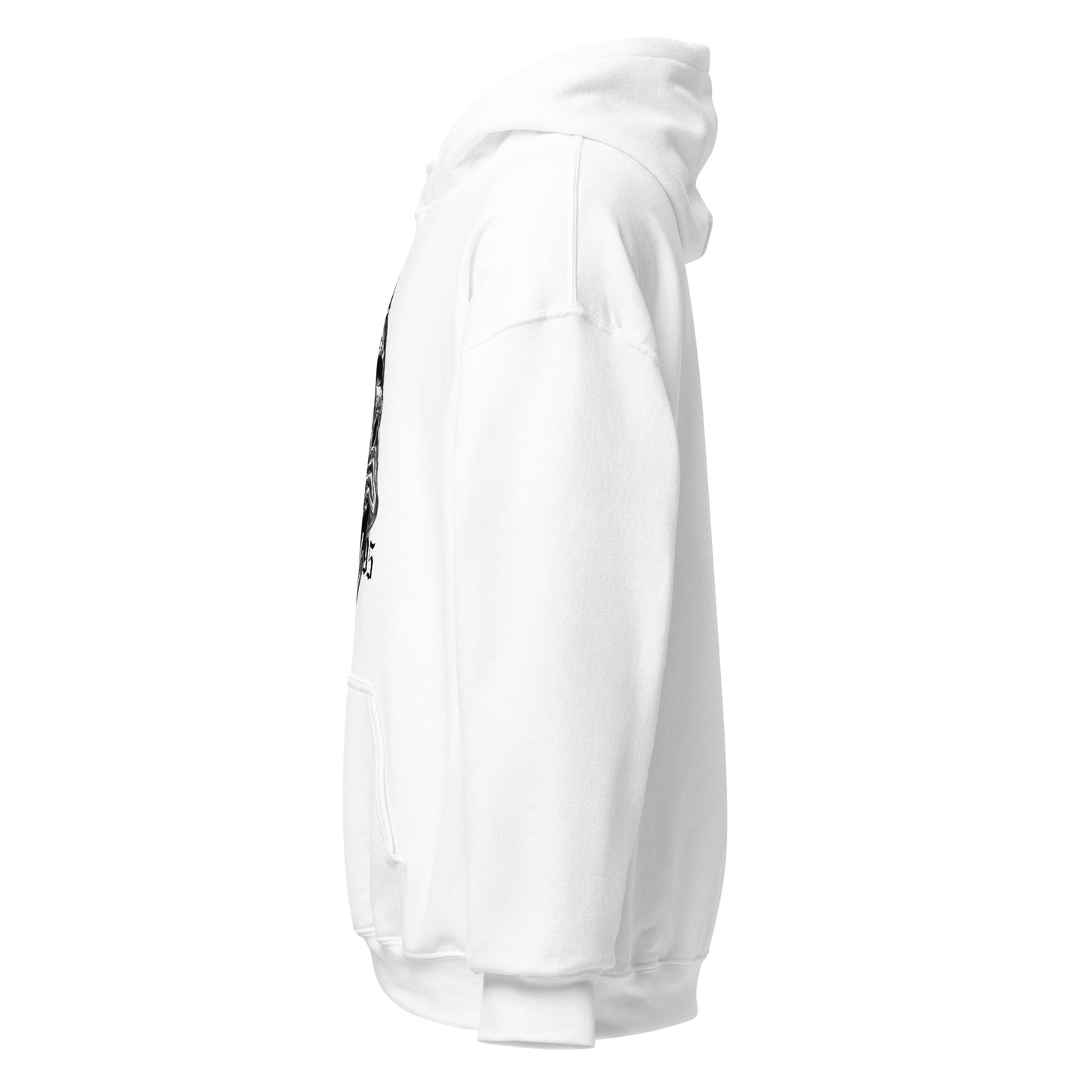 TKN Unisex-Kapuzenpullover White