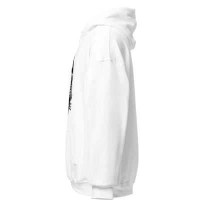 TKN Unisex-Kapuzenpullover White